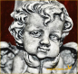 Preview: Engel mit Kreuz «In liebevoller Erinnerung» Höhe: 18 cm
