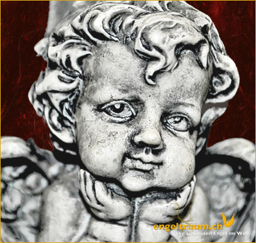 Engel mit Kreuz «In liebevoller Erinnerung» Höhe: 18 cm