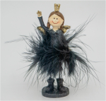 Engelmädchen Black Beauty mit Stern (Figur 1) Höhe: 10,5 cm