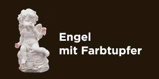 Engel mit Farbakzenten