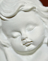 Preview: Engel schlafend im Halbmond (Figur 2) Höhe:12,5 cm