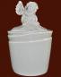 Preview: Engel-Topf Keramik braun Höhe: 20 cm