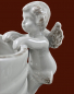 Preview: Engel-Krug Keramik weiss Höhe: 15 cm
