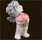 Preview: IGOR mit Blume (Figur 2) Höhe: 12 cm