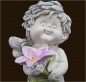Preview: IGOR mit Blume (Figur 3) Höhe: 12 cm
