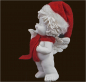 Preview: IGOR mit Santa-Mütze (Figur 1) Höhe: 12 cm