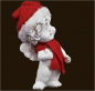 Preview: IGOR mit Santa-Mütze (Figur 4) Höhe: 12 cm