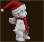 Preview: IGOR mit Santa-Mütze (Figur 1) Höhe: 18 cm