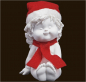 Preview: IGOR mit Santa-Mütze (Figur 4) Höhe: 18 cm