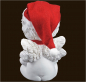 Preview: IGOR mit Santa-Mütze (Figur 2) Höhe: 20 cm