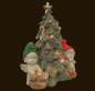 Preview: IGOR und OLGA mit Weihnachtsbaum Höhe: 16 cm