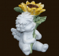 Preview: IGOR mit Sonnenblumen (Figur 3) Höhe: 7 cm