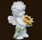 Preview: IGOR mit Sonnenblumen (Figur 6) Höhe: 7 cm