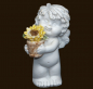 Preview: IGOR mit Sonnenblumen (Figur 7) Höhe: 7 cm