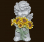 Preview: IGOR mit Sonnenblumen (Figur 8) Höhe: 7 cm