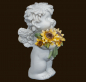 Preview: IGOR mit Sonnenblumen (Figur 10) Höhe: 7 cm