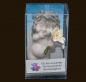 Preview: Blumen-IGOR «Du bist wunderbar» (Figur 8) Höhe: 7 cm