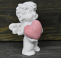 Preview: IGOR mit rosa Herz (Figur 3) Höhe: 7 cm