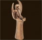 Preview: Bronzefigur Engel mit Kerze Höhe: 15,5 cm