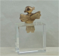 Preview: Bronze-Engel mit Buch sitzend Höhe: 6 cm
