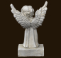 Preview: Engel stehend «Wir vermissen dich» (Figur 2) Höhe: 21 cm