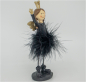 Preview: Engelmädchen Black Beauty mit Stern (Figur 1) Höhe: 15 cm