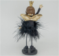 Preview: Engelmädchen Black Beauty mit Stern (Figur 1) Höhe: 15 cm