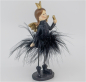 Preview: Engelmädchen Black Beauty mit Herz (Figur 2) Höhe: 15 cm