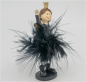 Preview: Engelmädchen Black Beauty mit Stern (Figur 1) Höhe: 10,5 cm