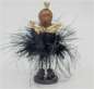 Preview: Engelmädchen Black Beauty mit Herz (Figur 2) Höhe: 10,5 cm