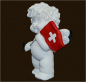 Preview: IGOR mit Schweizerfahne (Figur 3) Höhe: 7,5 cm
