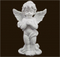 Preview: Engel weiss betend (Figur 2) Höhe: 14 cm