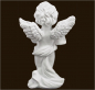 Preview: Engel weiss betend (Figur 2) Höhe: 14 cm