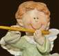 Preview: Engel mit Flöte Höhe: 5,5 cm