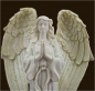 Preview: Engel stehend (Figur 2) Höhe: 17 cm