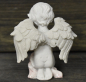 Preview: Engelchen mit rosa Kristallherz (Figur 2) Höhe: 7,5 cm