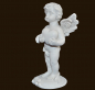 Preview: Engel stehend mit Herz (Figur 1) Höhe: 9 cm