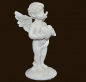 Preview: Engel stehend mit Herz (Figur 3) Höhe: 9 cm