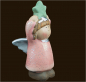 Preview: Engel rosa mit Stern Höhe: 13 cm