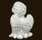 Preview: Engel sitzend weiss (Figur 4) Höhe: 11 cm