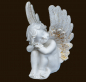 Preview: Engel mit Goldstaub-Flügel (Figur 2) Höhe: 10 cm