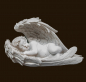Preview: Engel in Flügel (Figur 2) Höhe: 9 cm
