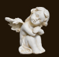 Preview: Sitzendes Engelchen antikweiss (Figur 1) Höhe: 6 cm