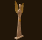 Preview: Engel-Statue aus Holz Höhe: 115 cm