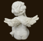 Preview: Engel sitzend mit Kusshand Höhe: 20 cm