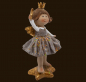 Preview: Engel-Prinzessin gold (Figur 3) Höhe: 13 cm