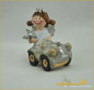 Preview: Mini-Engel in Auto mit Stern Höhe: 4 cm