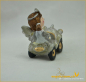 Preview: Mini-Engel in Auto mit Stern Höhe: 4 cm