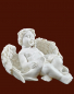 Preview: Engel in Flügel schlafend (Figur 1) Höhe: 5,5 cm