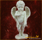Preview: Engel stehend «Leise» Höhe: 21 cm